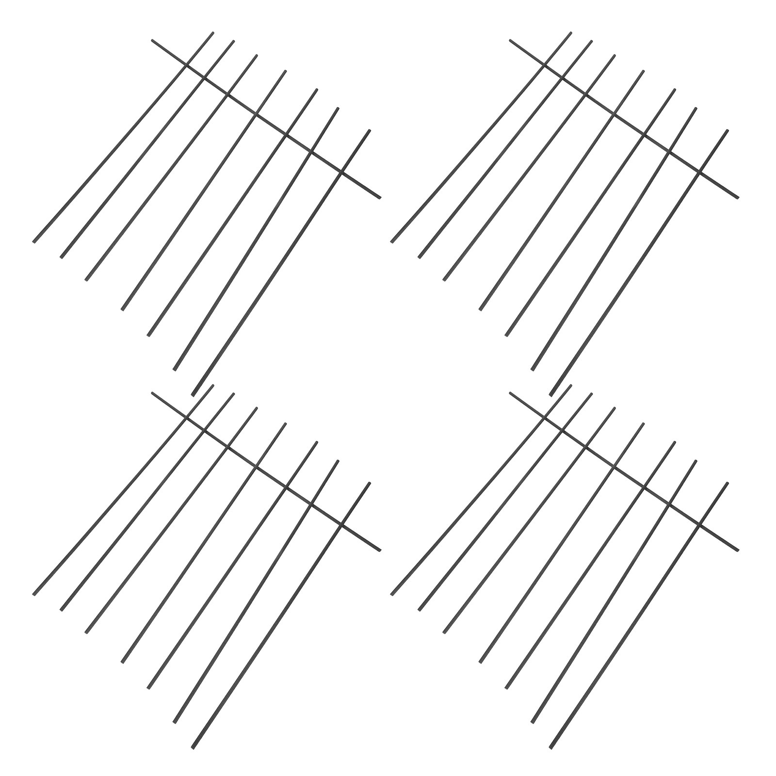 Home Fragrance Diffusers - 100Pcs Black Fiber Reed Diffuser Sticks