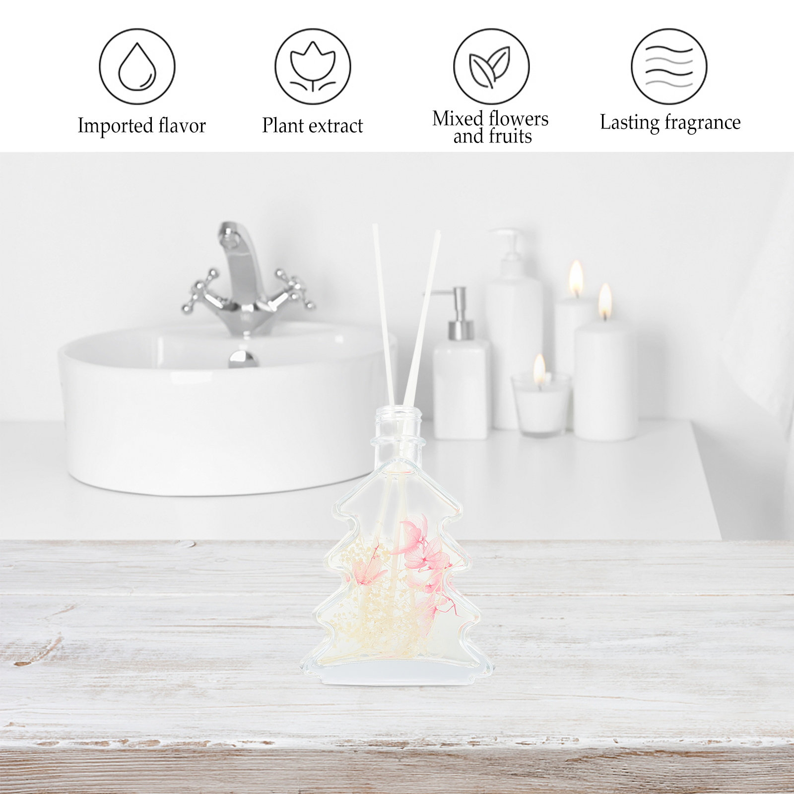 Home Fragrance Diffusers - Aroma Diffuser Solid Perfume Air Freshener