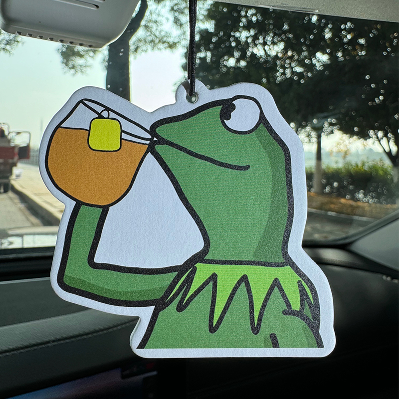Home Fragrance Use - Meme Frog, Afternoon Tea, Drinking Tea,