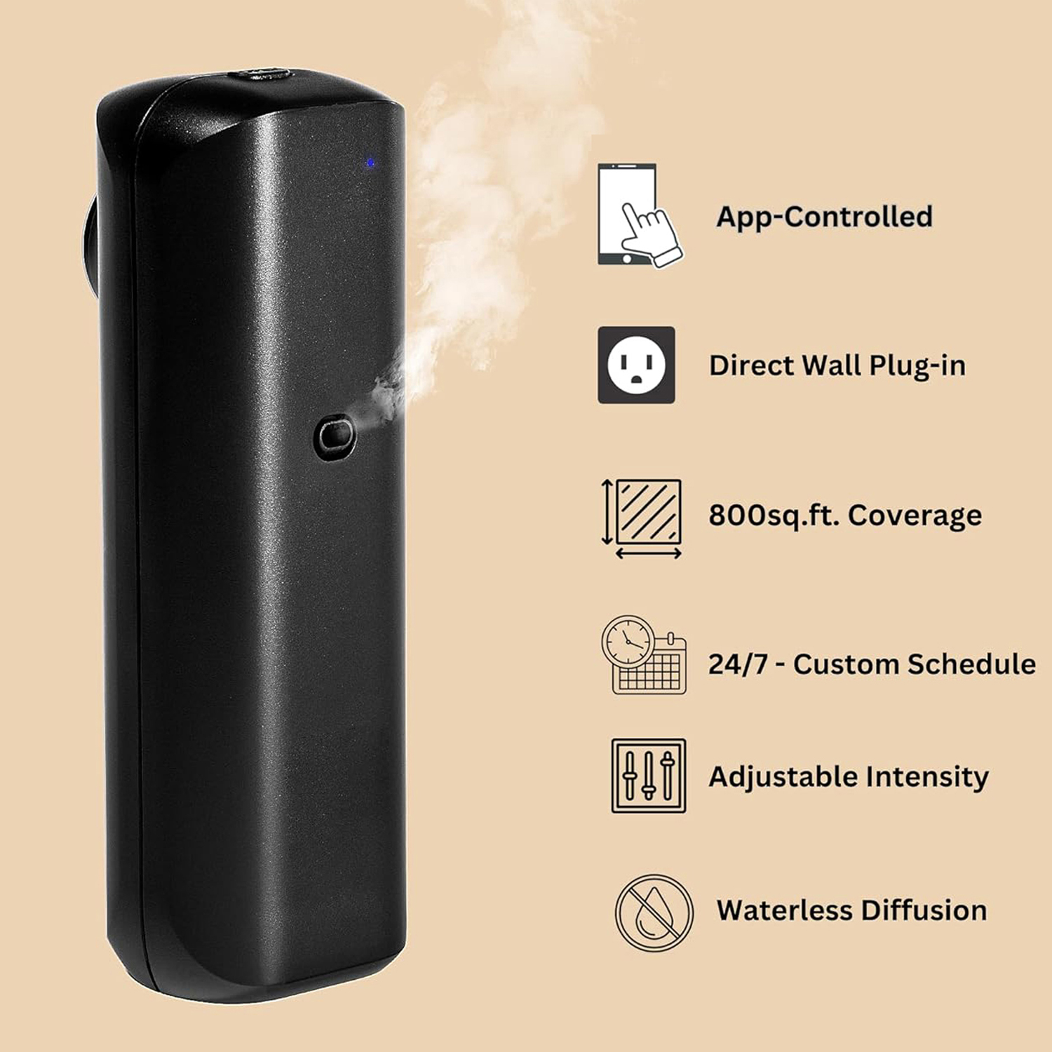 Home Fragrance Products - Fragrance Diffuser Toilet Automatic Air Freshener