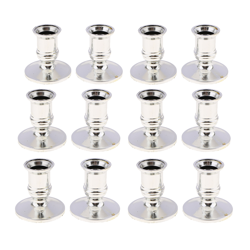 12pcs Plastic Chamberstick Tap - Beeswax Taper Candle incelemesi ve fiyatı