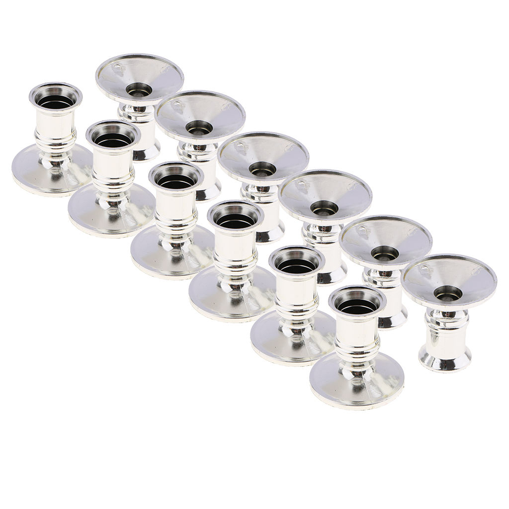 12pcs Plastic Chamberstick Tap - Beeswax Taper Candle incelemesi ve fiyatı