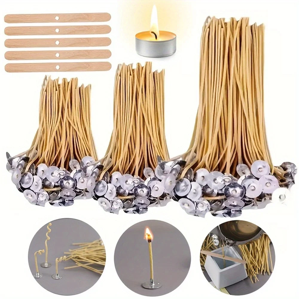 Candle Wicks 50 PCS 8 Inch Hem - Beeswax Taper Candle incelemesi ve fiyatı