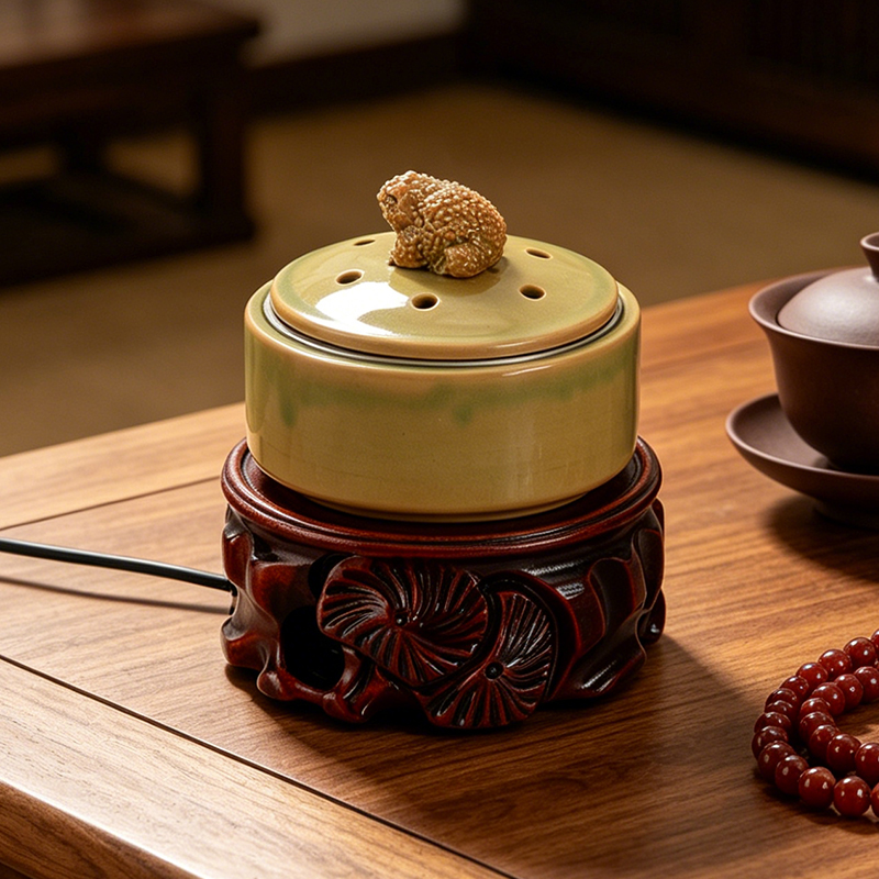 Ceramic Electronic Incense Bur - Home Fragrance Lamp incelemesi ve fiyatı