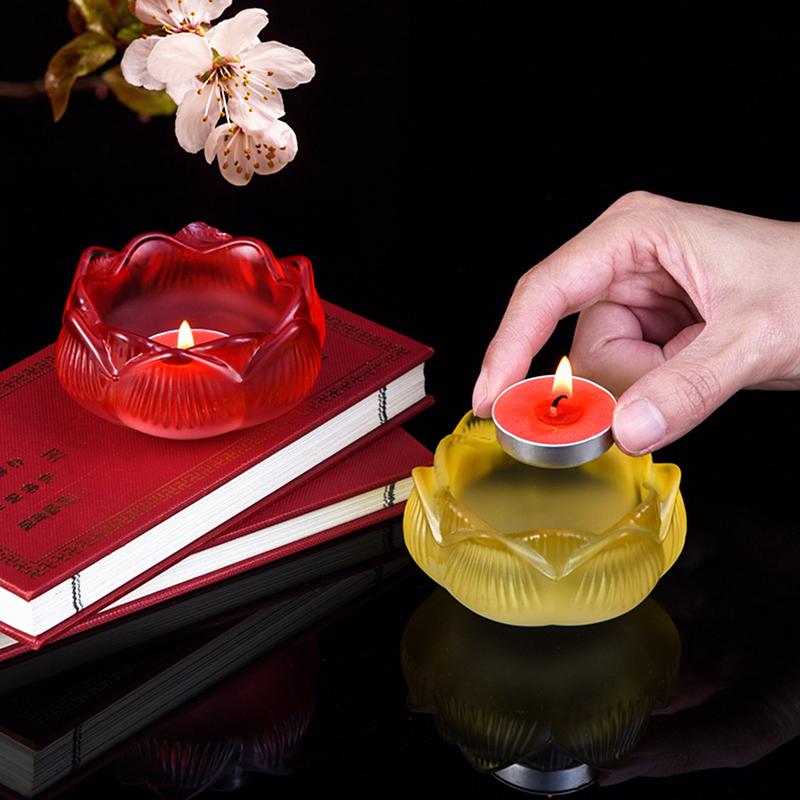 Glass Lotus Candle Holder Wind - Home Fragrance Lamp incelemesi ve fiyatı