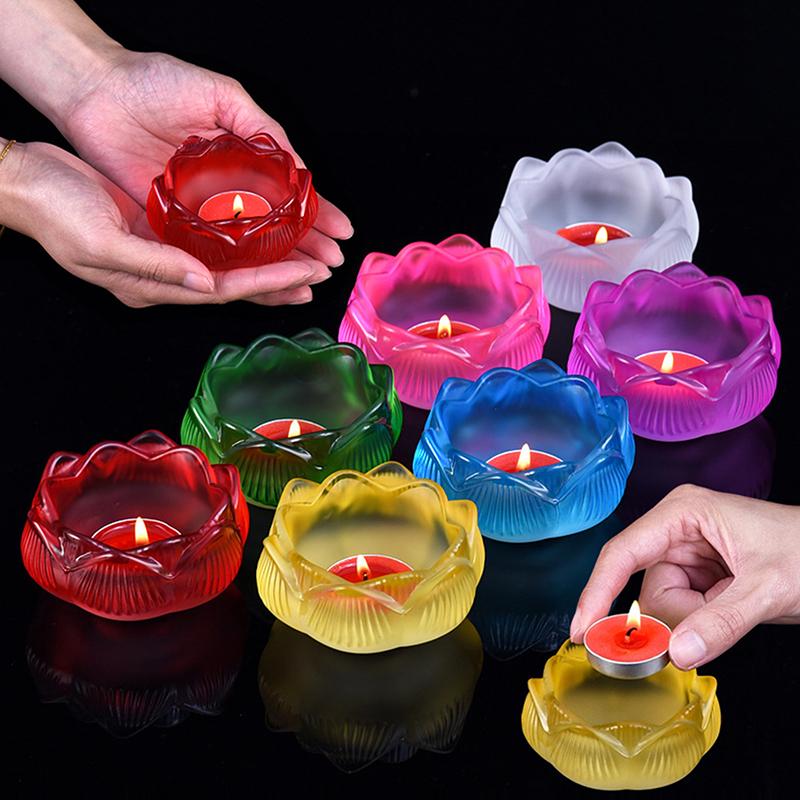 Glass Lotus Candle Holder Wind - Home Fragrance Lamp incelemesi ve fiyatı