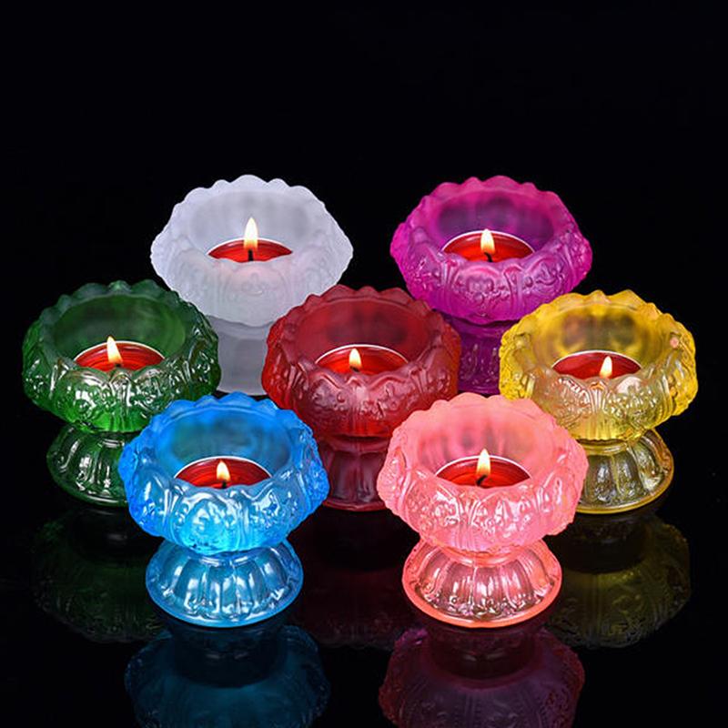 Glass Lotus Candle Holder Wind - Home Fragrance Lamp incelemesi ve fiyatı