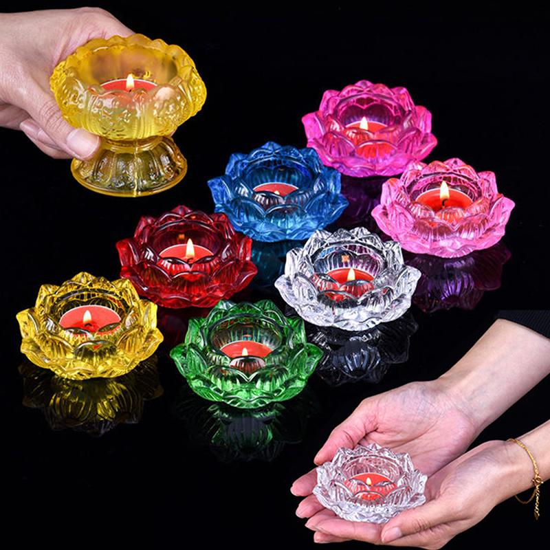 Glass Lotus Candle Holder Wind - Home Fragrance Lamp incelemesi ve fiyatı