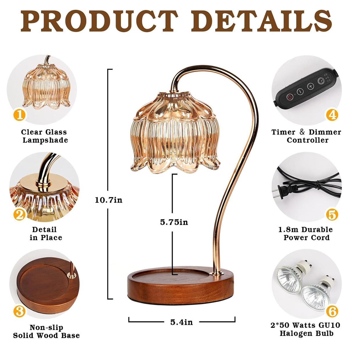 Candle Warmer Lamp With Timer  - Home Fragrance Lamp incelemesi ve fiyatı
