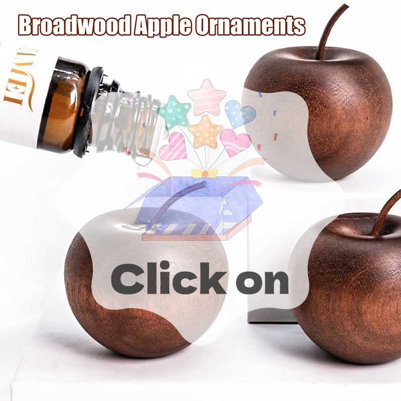 1PCS Of Wooden Apple Shaped Es - Home Fragrance Diffusers incelemesi ve fiyatı