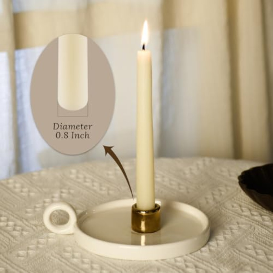 24 Pack Natural Beeswax Taper  - Beeswax Taper Candle incelemesi ve fiyatı