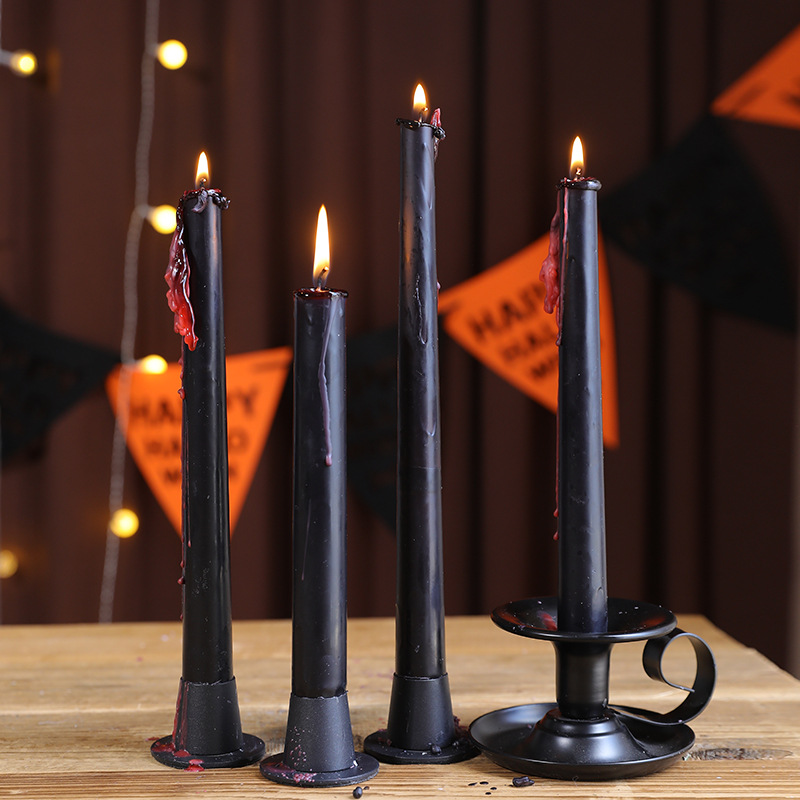 Gothic Skull Taper Candles Aut - Beeswax Taper Candle incelemesi ve fiyatı