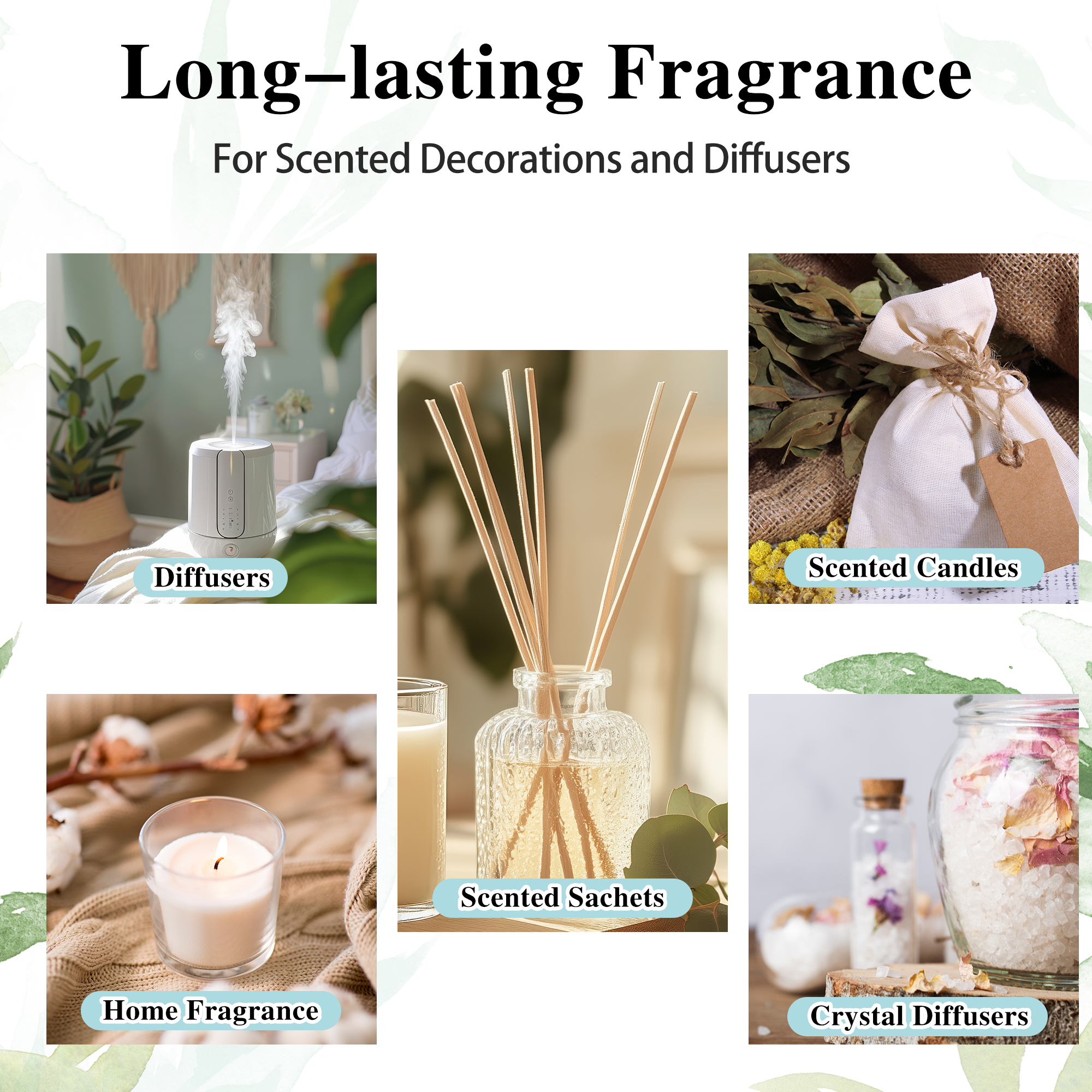 30ml 100ml Pure Natural Essent - Home Fragrance Diffusers incelemesi ve fiyatı
