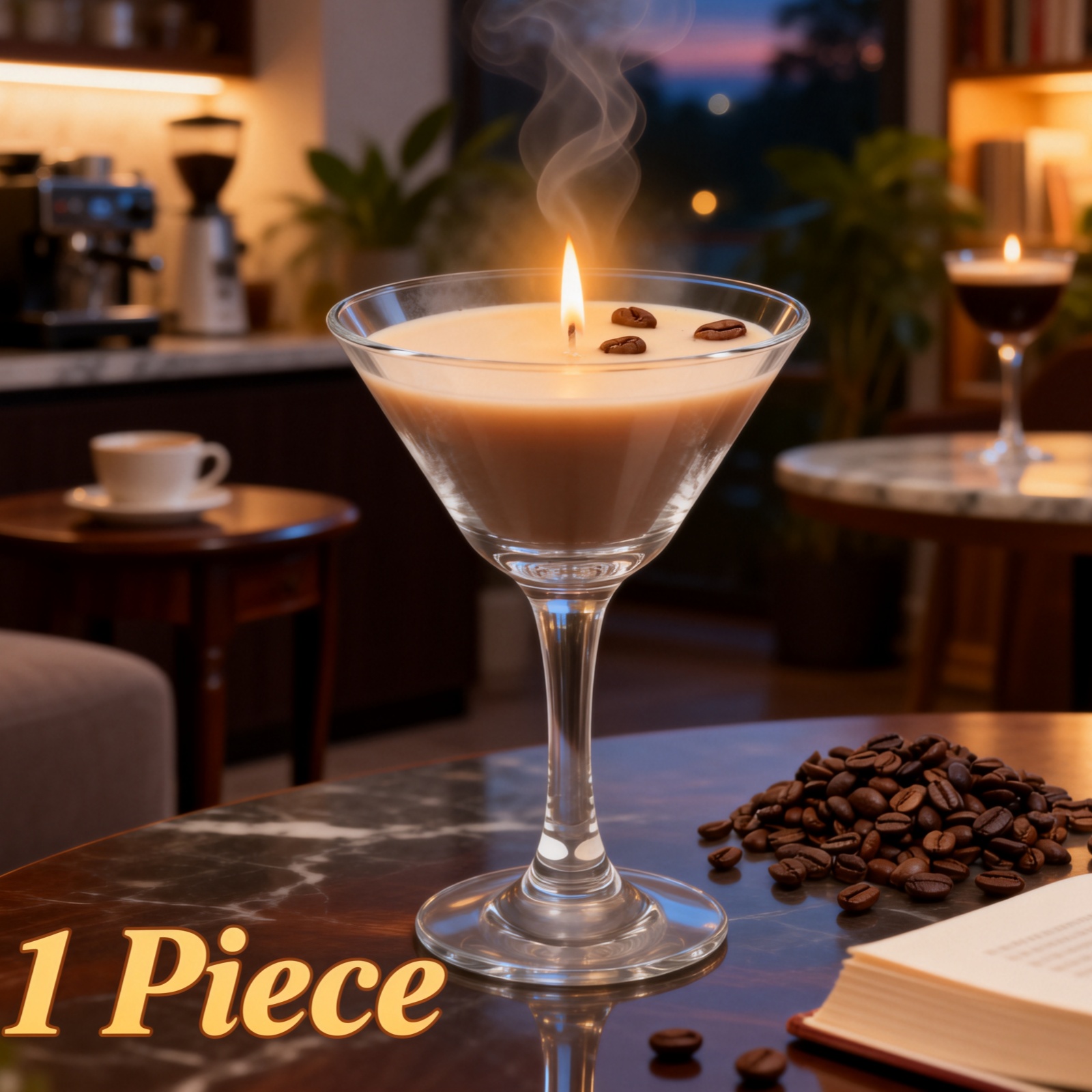 1Pc Scented Candles Espresso M - Beeswax Taper Candle incelemesi ve fiyatı